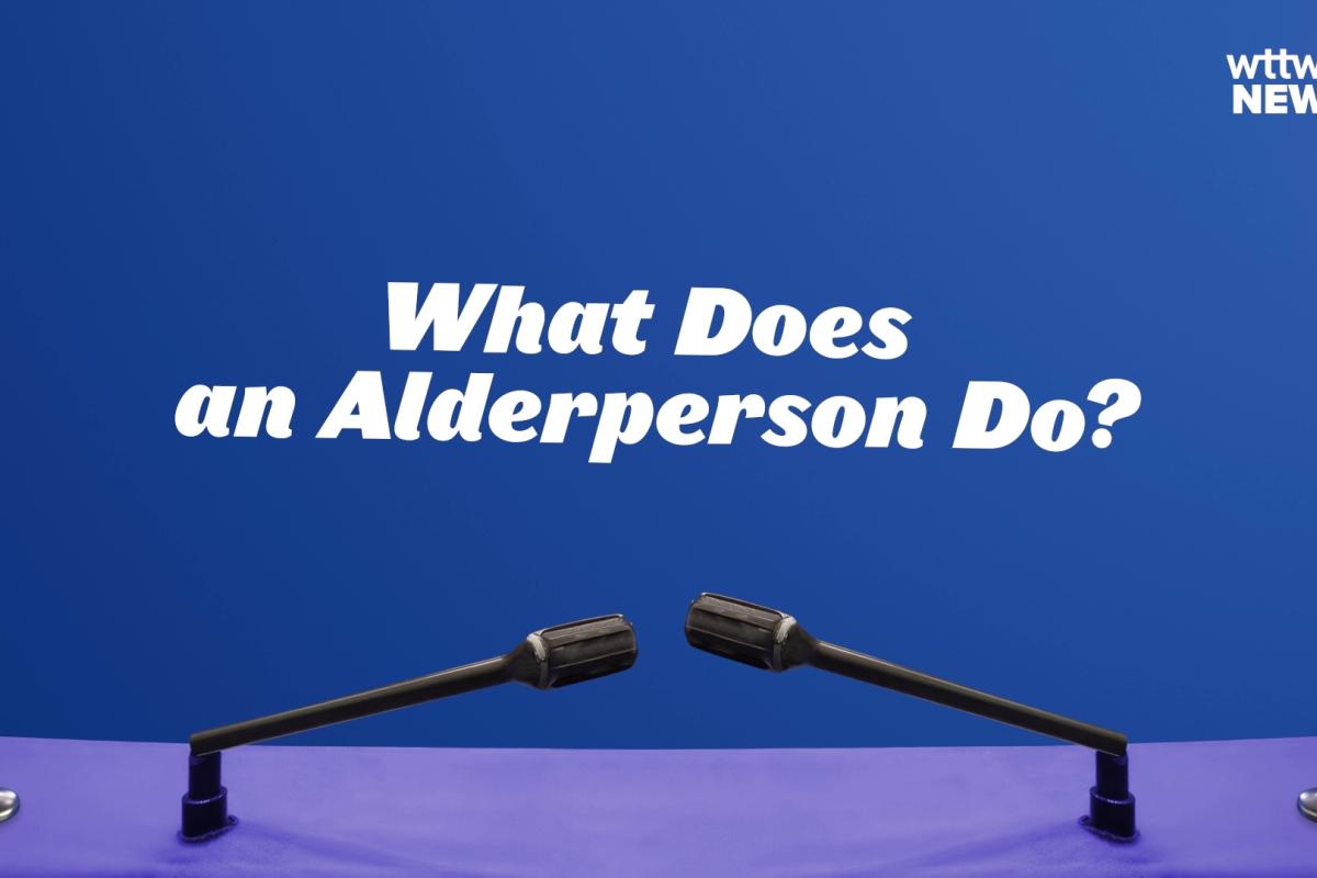 What does an alderperson do? Graphic. (WTTW News)