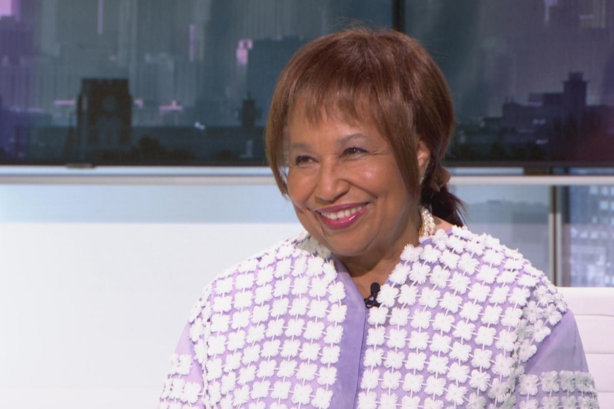 Carol Moseley Braun appears on “Chicago Tonight: Black Voices” on June 12, 2024. (WTTW News)