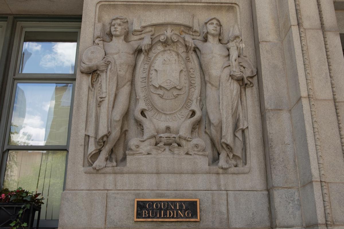 The Cook County building is pictured in a file photo. (Michael Izquierdo / WTTW News)
