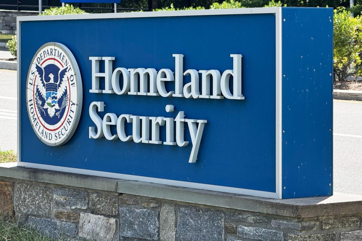 A Department of Homeland Security sign is pictured in a file photo. (iStock)