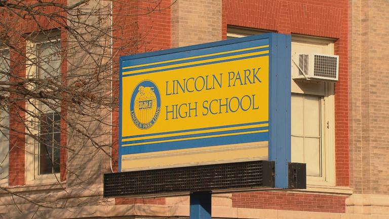 Lincoln Park High School (WTTW News)