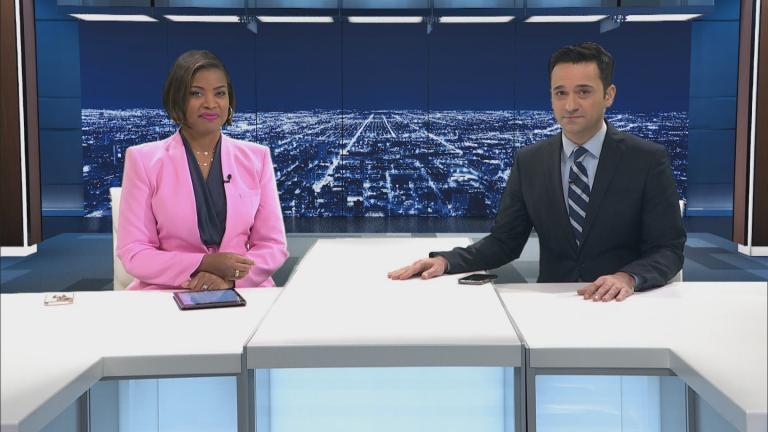 Brandis Friedman and Paris Schutz. (WTTW News)