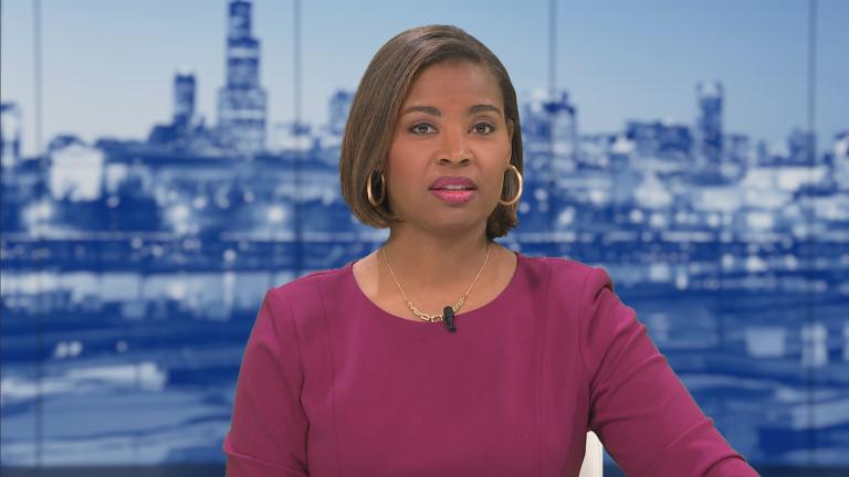 Brandis Friedman hosts "Chicago Tonight" on Jan. 27, 2025. (WTTW News)