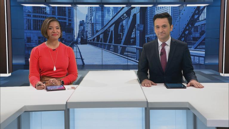 Brandis Friedman and Paris Schutz. (WTTW News)