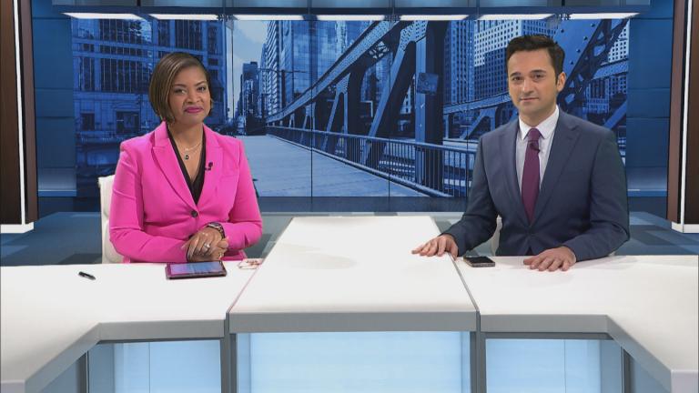 Brandis Friedman and Paris Schutz. (WTTW News)