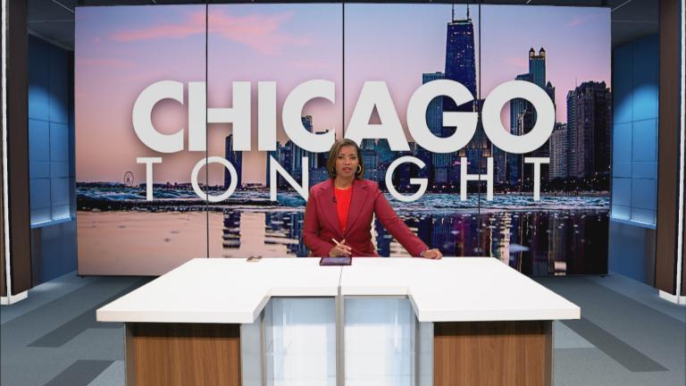 Brandis Friedman hosts "Chicago Tonight" on Feb. 18, 2025. (WTTW News)