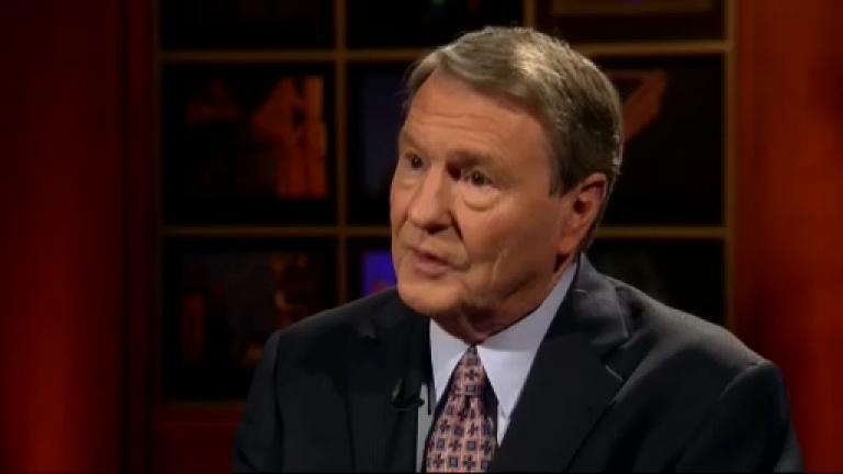 Jim Lehrer appears on “Chicago Tonight” on April 26, 2010. (WTTW News)