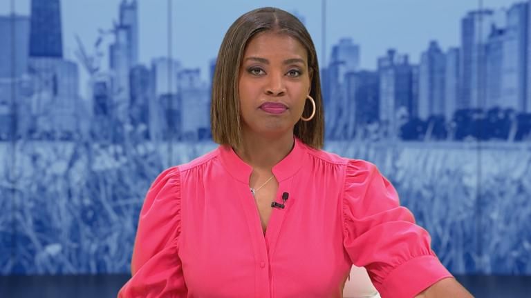 Brandis Friedman hosts the May 1, 2025, episode of "Chicago Tonight." (WTTW News)