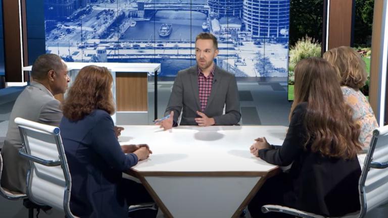 Nick Blumberg hosts the July 11, 2025, episode of "Week in Review." (WTTW News)