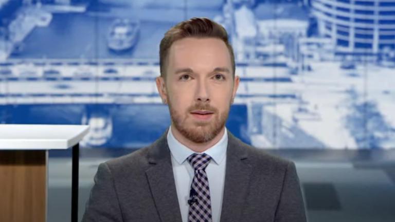 Nick Blumberg hosts "Chicago Tonight" on July 15, 2025. (WTTW News)