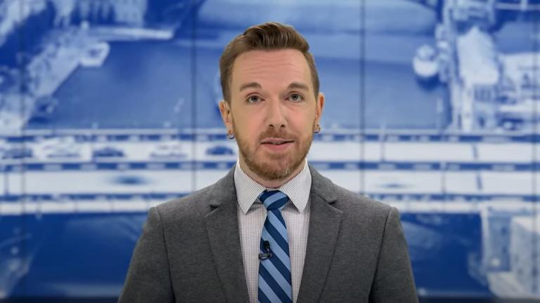 Nick Blumberg hosts the Aug. 18, 2025, episode of "Chicago Tonight." (WTTW News)