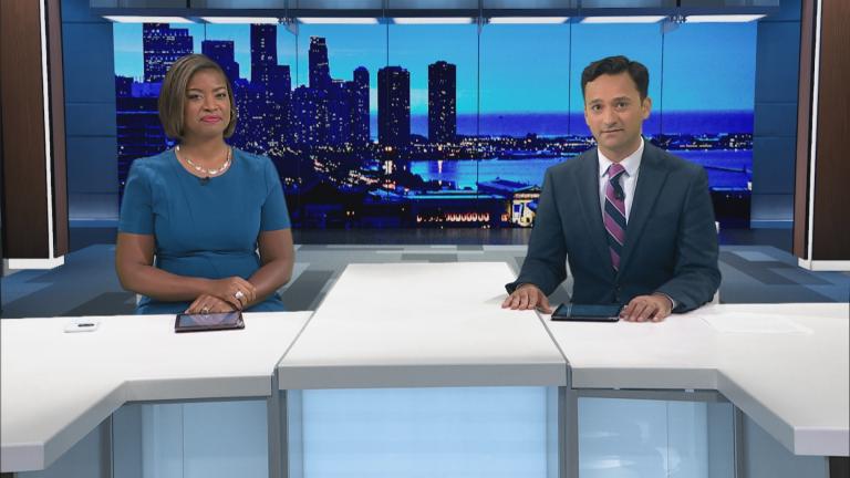 Brandis Friedman and Paris Schutz. (WTTW News)