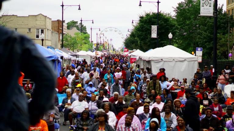 The 79th Street Renaissance Festival. (Courtesy of Greater Auburn Gresham Development Corporation)