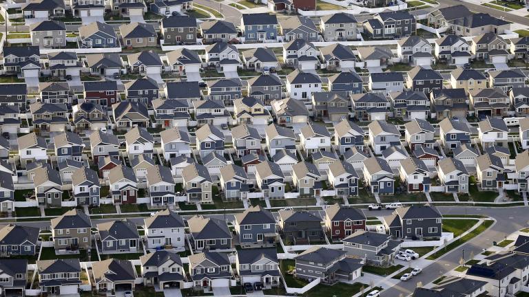 Rows of homes are shown in suburban Salt Lake City on April 13, 2019 (AP Photo / Rick Bowmer, File) Rows of homes are shown in suburban Salt Lake City on April 13, 2019 (AP Photo / Rick Bowmer, File)