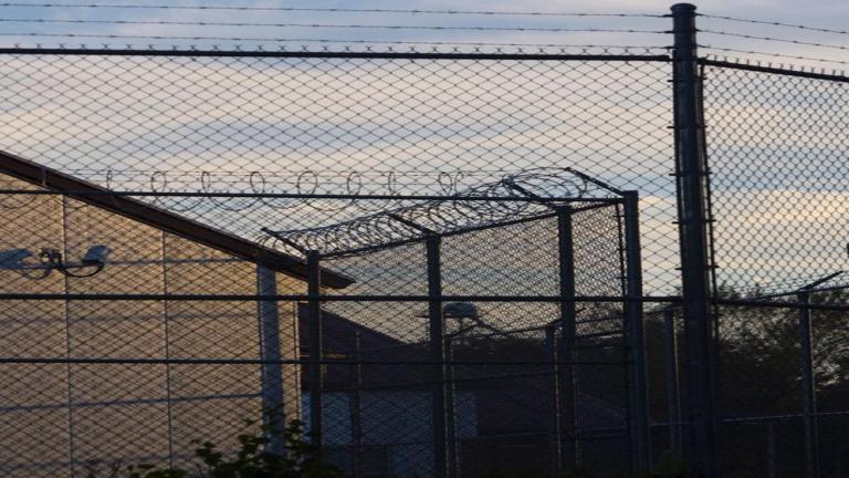 A 2022 state audit identified the Franklin County Juvenile Detention Center in Benton, Illinois, as a “facility in crisis.” (Julia Rendleman for ProPublica)