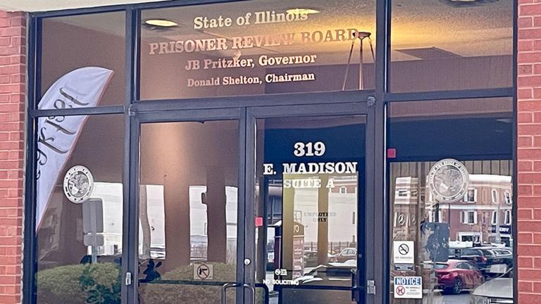 The Prisoner Review Board office in Springfield in 2024. (Andrew Campbell / Capitol News Illinois)