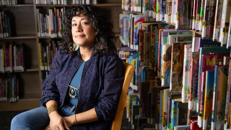 As Chicago’s poet laureate, Mayda Alexandra del Valle will commission new works, create public programming and serve as an ambassador for the city’s literary and creative communities. (Courtesy of Chicago Department of Cultural Affairs and Special Events)