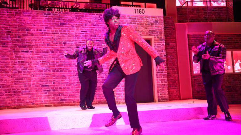 “Elvis Presley Was a Black Man Named Joe” is currently playing at the Black Ensemble Theater. (Aaron Reese Boseman) 
