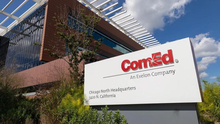 ComEd’s Chicago headquarters. (Andrew Adams / Capitol News Illinois)