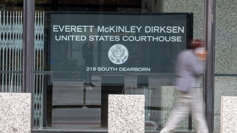 The Dirksen Federal Courthouse in Chicago is pictured in a file photo. (Andrew Adams / Capitol News Illinois) 