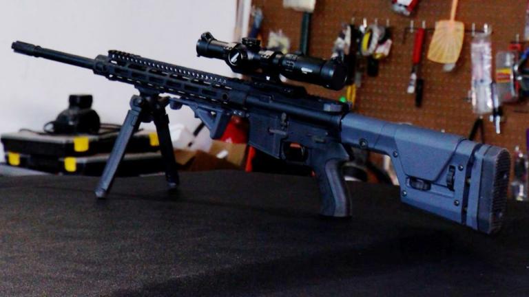 Challenges to Illinois’ assault-style weapons ban continue to make their way through federal courts. (Andrew Campbell / Capitol News Illinois)