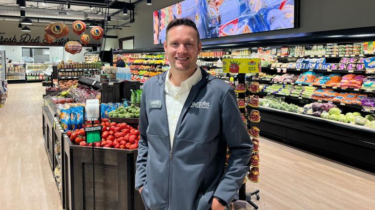 Craig Norrenberns, a fourth-generation Illinois grocer, poses in one of the four independent groceries he owns in southern Illinois. Norrenberns testified before a House committee about the potential impacts SNAP cuts will have on independent grocers. (Photo courtesy Norrenberns)