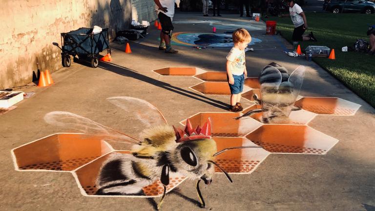 3D work by Zach Herndon. (Courtesy of the Rogers Park Business Alliance)