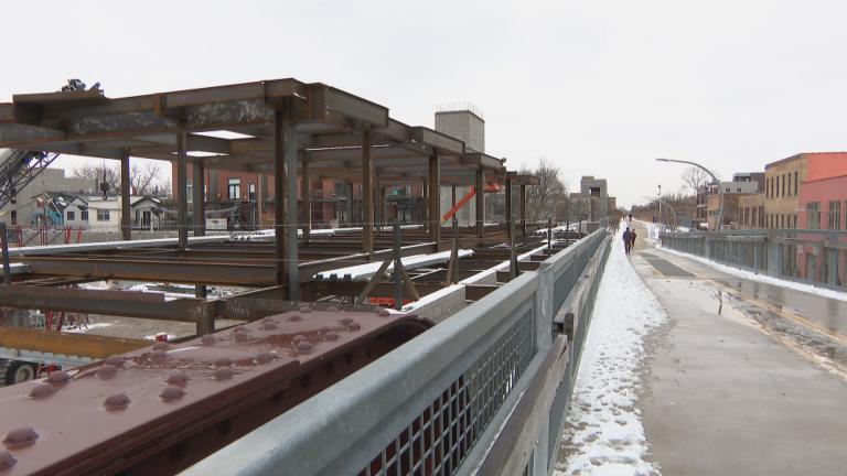 Chicago’s popular 606 elevated trail. (WTTW News)