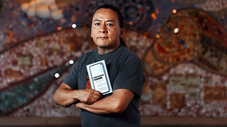 Nestor Gomez in in “80 Minutes Around the World: Immigration Stories.”