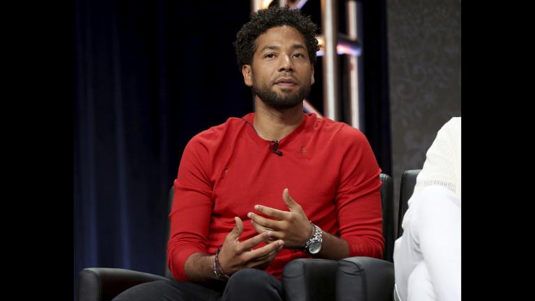 In this Aug. 8, 2017 file photo, Jussie Smollett participates in the “Empire” panel during the FOX Television Critics Association Summer Press Tour at the Beverly Hilton in Beverly Hills, California. (Photo by Willy Sanjuan / Invision / AP, File) In this Aug. 8, 2017 file photo, Jussie Smollett participates in the “Empire” panel during the FOX Television Critics Association Summer Press Tour at the Beverly Hilton in Beverly Hills, California. (Photo by Willy Sanjuan / Invision / AP, File)