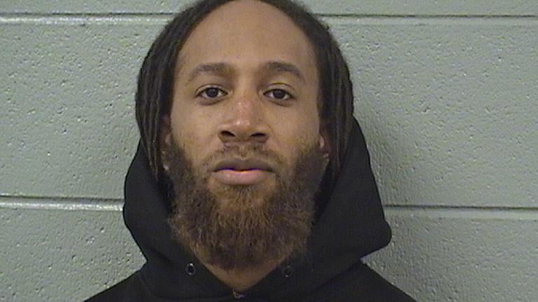 In this photo provided by the Cook County Sheriff’s Office, Michael Haywood is pictured in a booking photo dated Feb. 13, 2019, in Chicago. (Cook County Sheriff’s Office via AP)
