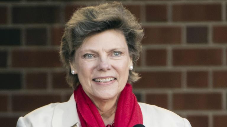 In this April 19, 2017, file photo, Cokie Roberts speaks during the opening ceremony for Museum of the American Revolution in Philadelphia. (AP Photo / Matt Rourke)