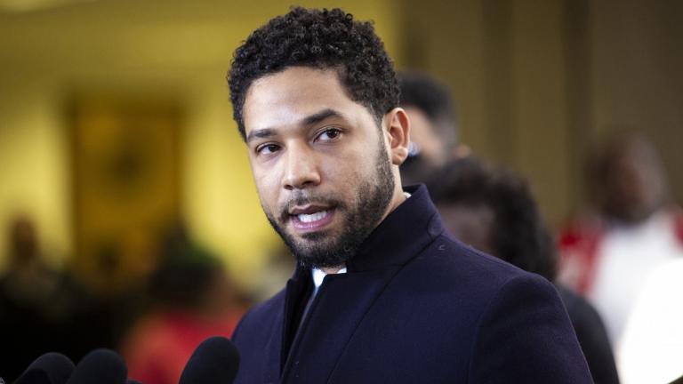Actor Jussie Smollett leaves the Leighton Criminal Courthouse in Chicago on Tuesday March 26, 2019, after prosecutors dropped all charges against him. (Ashlee Rezin / Chicago Sun-Times via AP) Actor Jussie Smollett leaves the Leighton Criminal Courthouse in Chicago on Tuesday March 26, 2019, after prosecutors dropped all charges against him. (Ashlee Rezin / Chicago Sun-Times via AP)