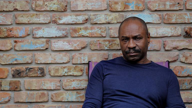 Terrence Sample poses for a portrait in Baton Rouge, La., on Thursday, Dec. 12, 2019. Sample, now 58, was a middle school student at St. Procopius Catholic school, when Father Terence Fitzmaurice took an interest in him. He was groomed, isolated and assaulted for several years. (AP Photo / Gerald Herbert)