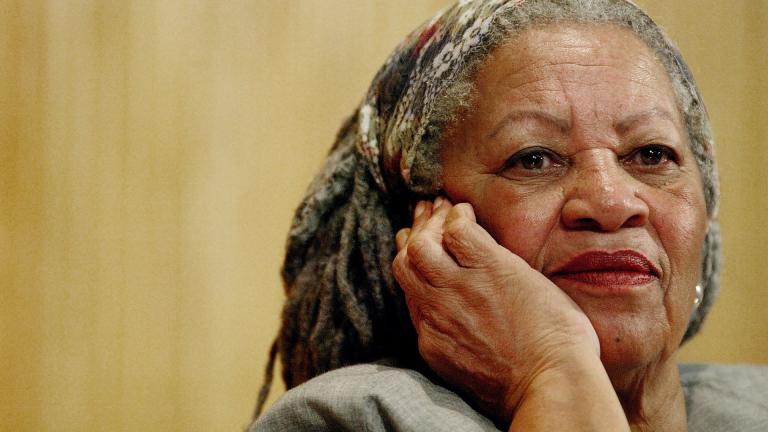 In this Nov. 25, 2005 file photo, author Toni Morrison listens to Mexico’s Carlos Monsivais during the Julio Cortazar professorship conference at the Guadalajara’s University in Guadalajara City, Mexico. (AP Photo / Guillermo Arias, File) In this Nov. 25, 2005 file photo, author Toni Morrison listens to Mexico’s Carlos Monsivais during the Julio Cortazar professorship conference at the Guadalajara’s University in Guadalajara City, Mexico. (AP Photo / Guillermo Arias, File)