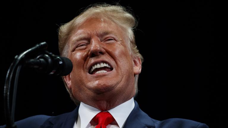 President Donald Trump delivers remarks on Medicare at the Sharon L. Morse Performing Arts Center, Thursday, Oct. 3, 2019, in The Villages, Fla. (AP Photo / Evan Vucci) President Donald Trump delivers remarks on Medicare at the Sharon L. Morse Performing Arts Center, Thursday, Oct. 3, 2019, in The Villages, Fla. (AP Photo / Evan Vucci)