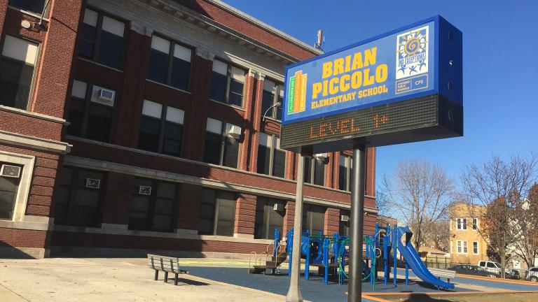 Piccolo Elementary School (Brandis Friedman / Chicago Tonight)