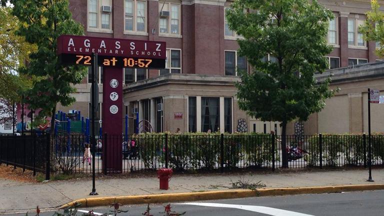 An undated photo shows Agassiz Elementary School in Chicago. (Facebook photo)