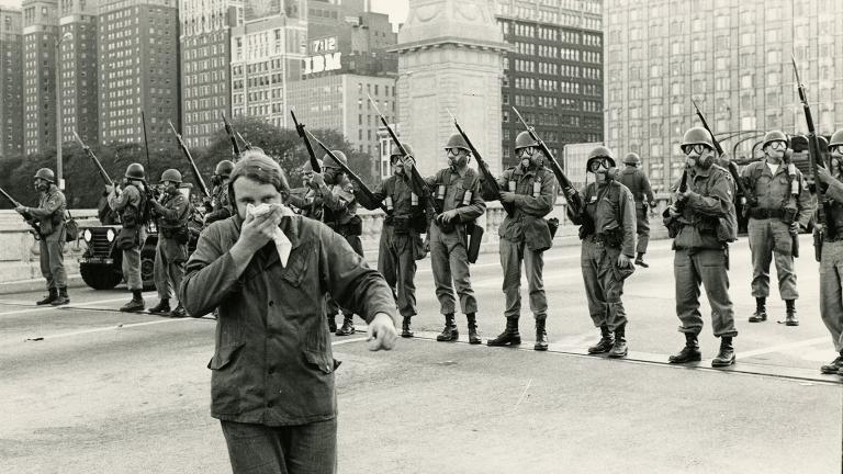 Grant Park, 1968 (Courtesy Al Lieberman)