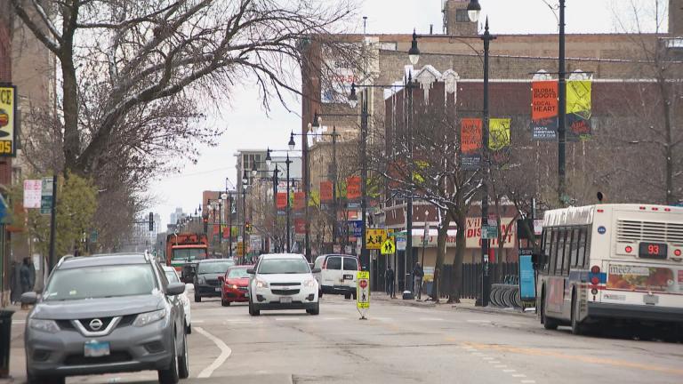 Lawrence Avenue in Albany Park (WTTW News)