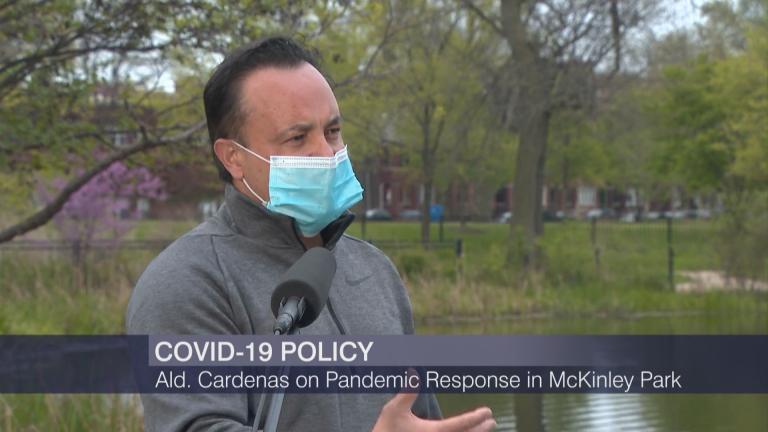 Ald. George Cardenas appears on “Chicago Tonight” on Wednesday, May 13. (WTTW News)