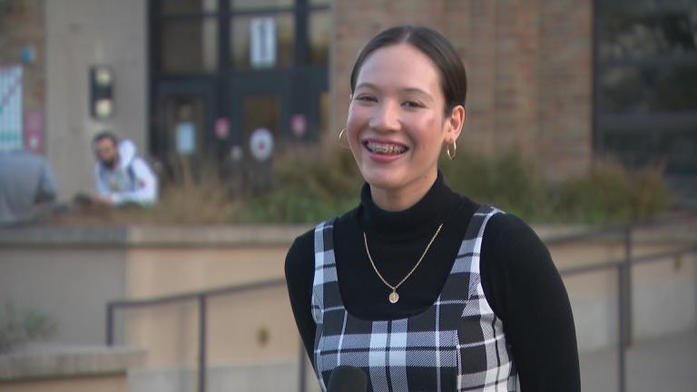 Hinsdale Central High School senior Alexandra Collins gives us La Ultima Palabra on the emotion she says stops many of us from creating change in our communities. (WTTW News)