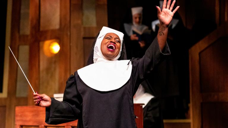 Alexis J. Roston performs in “Sister Act.” (Credit: Brett Beiner Photography)