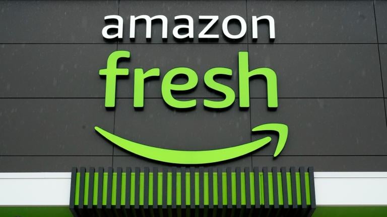 FILE - An Amazon Fresh grocery store is seen, Feb. 4, 2022, in Warrington, Pa. (Matt Rourke / AP Photo, File)