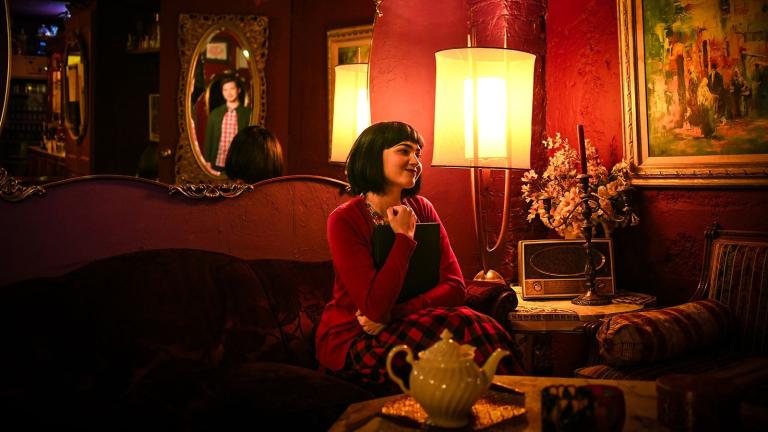 ‘Amélie’ opens at the Chopin Theatre and runs through Sept. 28, 2025. (Collin Quinn Rice) 