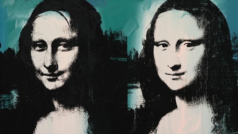 Andy Warhol. Mona Lisa Four Times, 1978. (The Art Institute of Chicago, Gift of Edlis/Neeson Collection. © 2015)