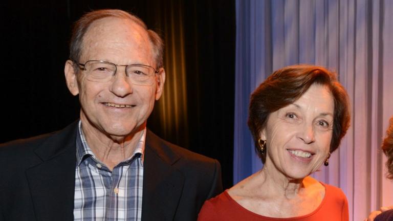Marvin Goldsmith and Adele Goldsmith. (WTTW News) Marvin Goldsmith and Adele Goldsmith. (WTTW News)