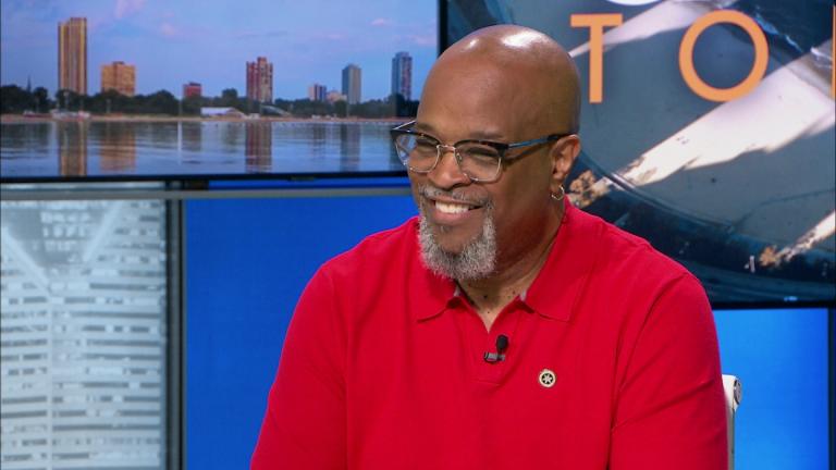 Antonio King appears on “Chicago Tonight” on June 9, 2026. (WTTW News)