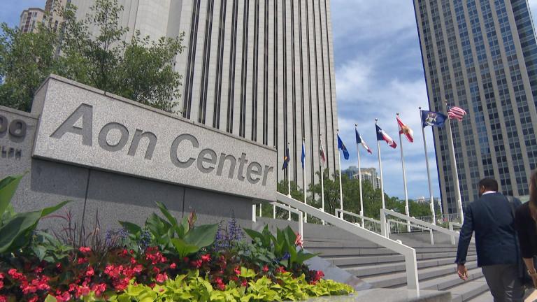 The Aon Center in Chicago. (WTTW News)