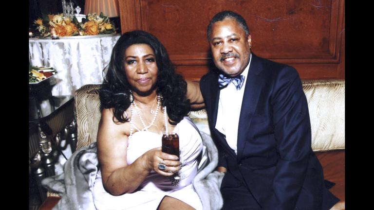 Fred Nelson III, right, served as Aretha Franklin’s music director and conductor from 2011 until her death on Aug. 16, 2018. (Courtesy Fred Nelson III)